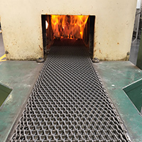 tapis métallique pour la métallurgie et la mécanique